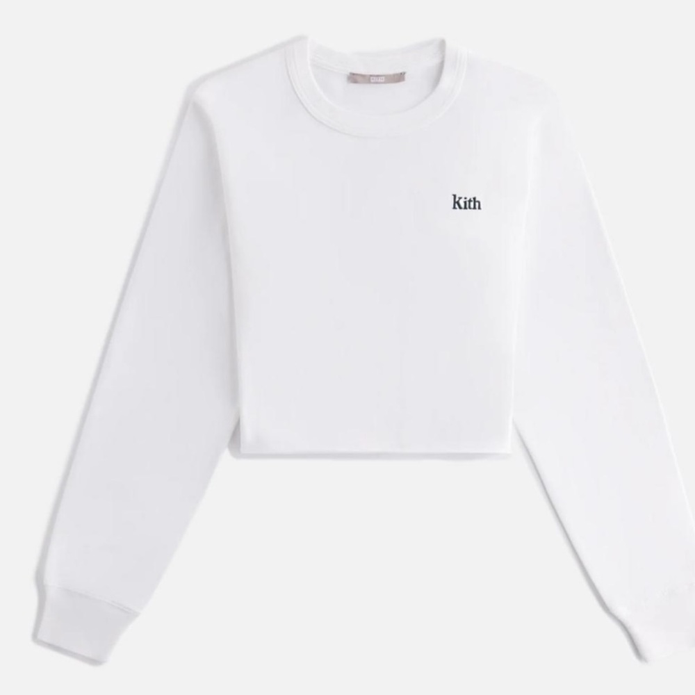 Kith Minimalist White Crewneck